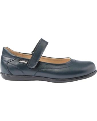 Sapatos de Menina ANGELITOS BAILARINAS 460 BAILARINA COLEGIAL AZUL