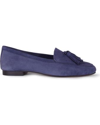 Sabrinas de Mulher MENINA STEP WOMENS CARDIFF SUEDE SANDALS BLUE