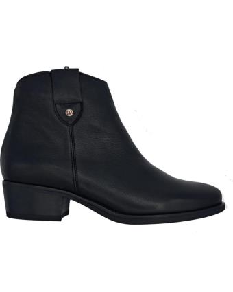 Botins de Mulher PEPE MENARGUES BOTIN PIEL CAMPERO NEGRO