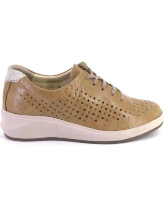 Sapatilhas de Mulher SUAVE 3800 ZAPATILLAS CASUAL DE MUJER PIEL CAMEL