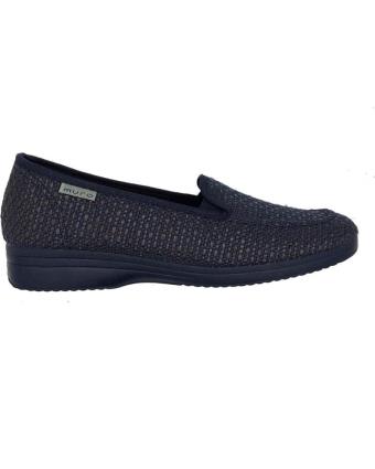 Sapatos de Mulher GARRIDO MURO MOSASIN LONA MUJER MARINO