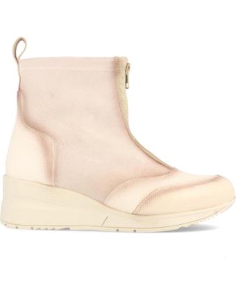 Botins de Mulher MARILA BOTIN DE PIEL PARA MUJER CON PLANTILLA ACOLCHADA Y EXTRAIBLE BEIGE