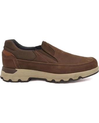 Sapatos de Homem CLAYAN 1751CHEROKEE MOCASINES DE HOMBRE NOBUK MARRON