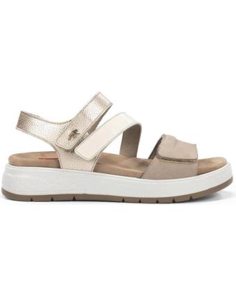 Sandálias de Mulher FLUCHOS SANDALIAS STREET TAUPE DE BEIGE