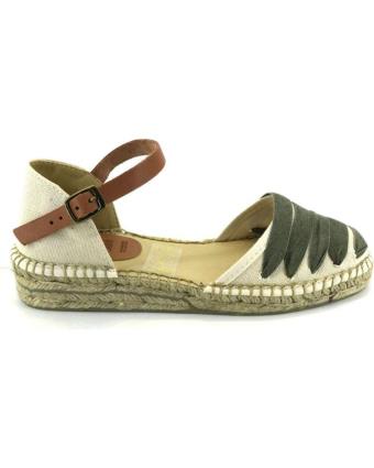 Sandálias de Mulher SALVI 102-002 ALPARGATAS DE MUJER KAKI