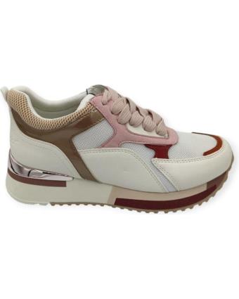 Sapatilhas de Mulher DON ALGODON ZAPATILLA ROSA Y BLANCA 1304025 VARIOS COLORES