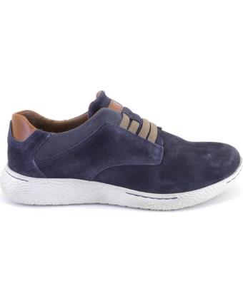 Sapatos de Homem ZEN 8999 ZAPATOS DE HOMBRE ANTE-SERRAJE AZUL MARINO
