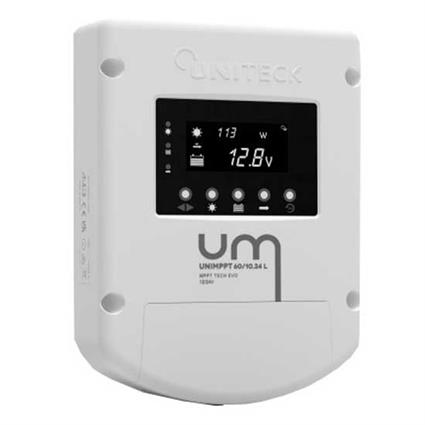 Uniteck Regulador De Carga De Painel Solar Mppt 60/ 20.24l