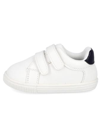 Esportes de Menina e Menino BUBBLE BOBBLE BUBBLE KIDS C307 ZAPATILLAS DEPORTIVAS BLANCO AZUL