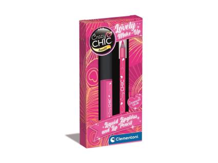 Lipgloss&lip Pencil Crazy Chic Stramberry