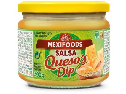 Molhos Mexifoods Dip Queijo 300g