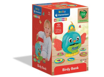 Montessori Baby Clementoni Passarinho Mealheiro