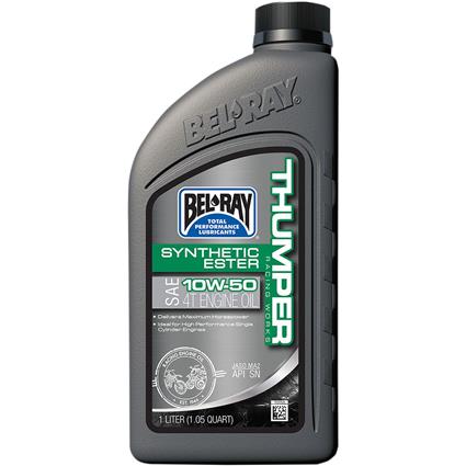 Bel-ray Óleo De Motor Thumper 10w-50 4-stroke Synthetic 1l