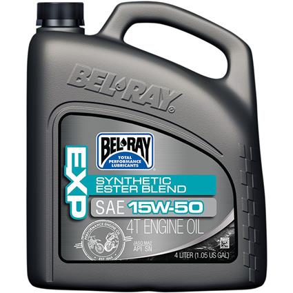 Bel-ray Óleo De Motor Exp 15w-50 4-stroke Semi-synthetic 4l