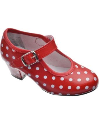 Sapatos de Menina PASOS DE BAILE CREACIONES - FLAMENCA LU ROJO