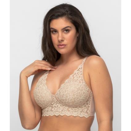 Soutien triângulo, em renda, Casual Comfort