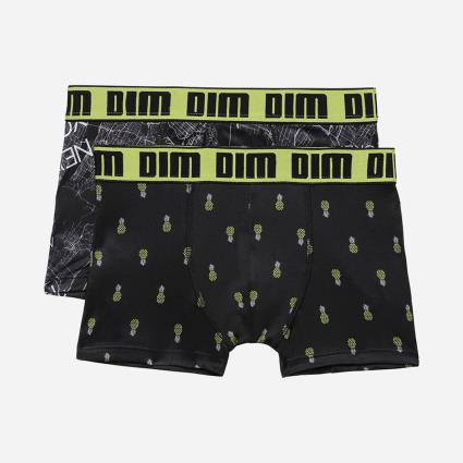Lote de 2 boxers estampados, 8-16 anos