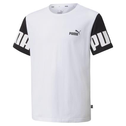 T-shirt com mangas a contrastar, 8-16 anos