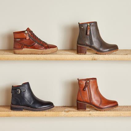 Sapatilhas de cano subido, pele, LAGOS 901