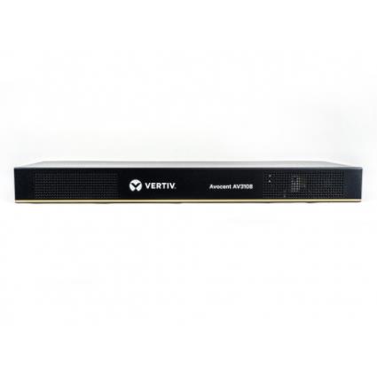 Avocent AV3108-202 chaveador KVM Montagem em prateleira Preto