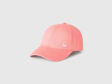 Benetton, Boné Com Viseira, size S, Rosa Pink, Crianças