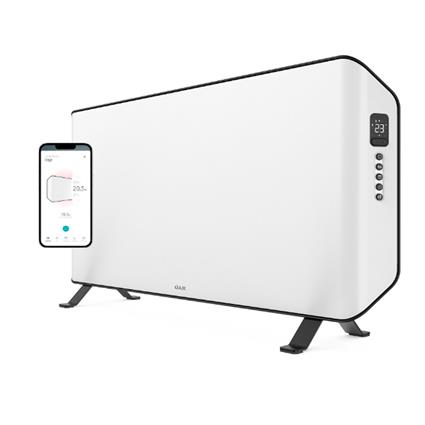Calefactor - Duux Edge Smart, 1500W, 20m², Blanco