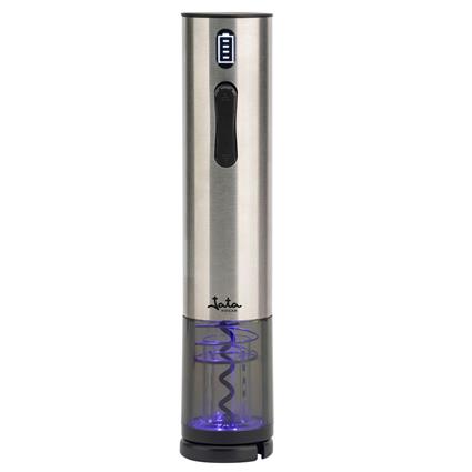 Sacacorchos Eléctrico - Jata HVIN2201, USB, Inox