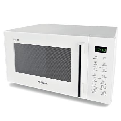 Microondas Libre Instalación - Whirpool MWP 254 W, Capacidad 25 Litros, Blanco