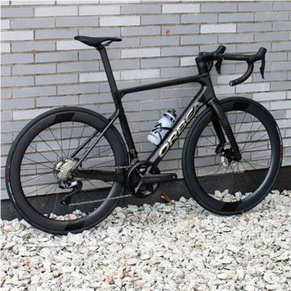 ORBEA Orca M20iLTD Bicicleta personalizada preta Ed Wheels Vision Metron 55 2022
