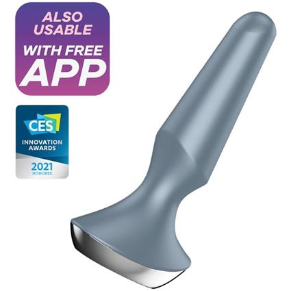 PLUG ILICIOUS 2 PLUG VIBRATOR - PRATA