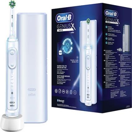 Escova de Dentes Elétrica Oral-B Genius X Branca