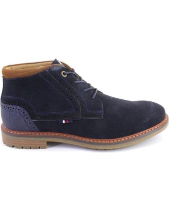 Botins de Homem MARCA INEXISTENTE BITESTA 32173 BOTAS DE HOMBRE ANTE-SERRAJE AZUL MARINO