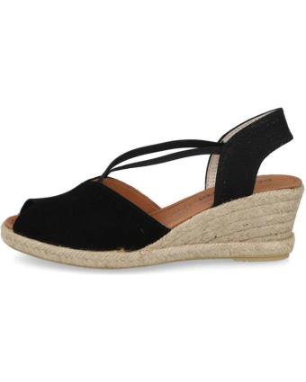 Sandálias de Mulher CALZAMUR CUNAS DE ESPARTO MD20209 PARA MUJER EN COLOR NEGRO