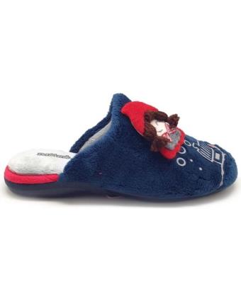 Pantufas de Mulher DEVALVERDE ZAPATILLA HOGAR PARA MUJER 6070 COLOR MARINO