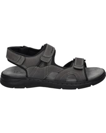 Sandálias de Homem JOSEP SEIBEL MARLON-06 NUBUCK ASP ANTRACITA