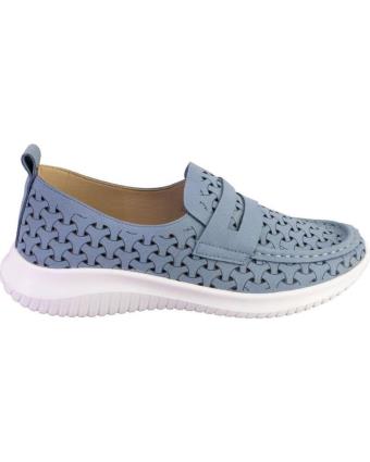 Mocassins de Mulher EOLIGEROS DIVINITY MOCASINES DE MUJER AZUL JEANS