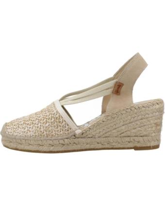 Sandálias de Mulher VIDORRETA ALPARGATAS MUJER MODELO 18400FBCL COLOR BEIS CRUDO