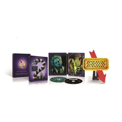 Dvd Dvd Beetlejuice Beetlejuice (2024) Premium Lightbox Edition + Beetlejuice (1988)