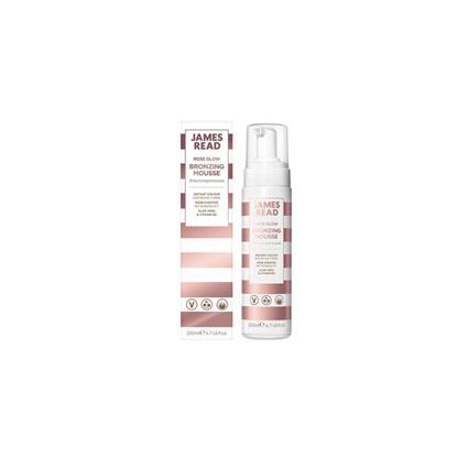 James Read Mousse Bronzeadora Com Protetor Solar Rose Glow 200ml