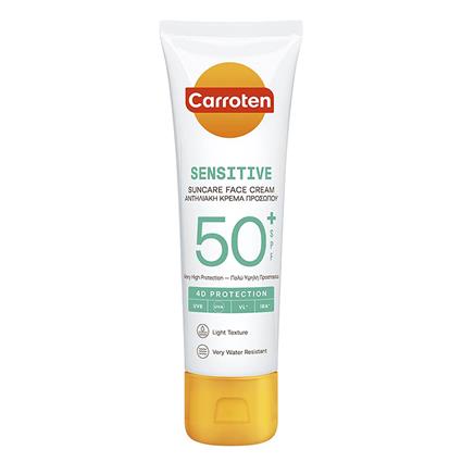 Carroten Creme Facial Face Sensicare Cream Spf 50 50 Ml