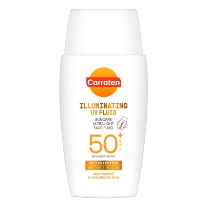 Carroten Fluido Facial Leve Spf50+ Protetor Solar