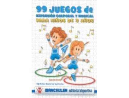 Livro 99 Juegos Expresion Niños 3 Años de Hildefonso Ramirez