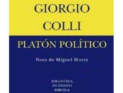 Livro Platon Politico de Giorgio Colli