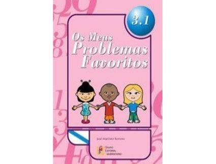 Livro Os Meus Problemas Favoritos, 3 Educación Primaria. Cuaderno 1 de José Martínez Romero