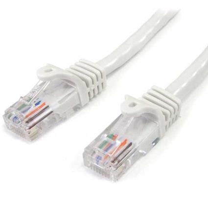 CABLE DE RED 0 5M BLANCO CAT5E