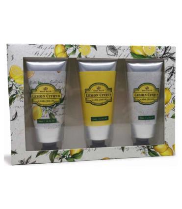 Kit Lemon Citrus Hand Cream 3X50Ml
