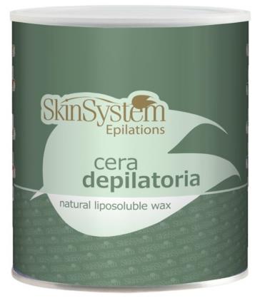 Skinsystem Epilations Cera Depilatoria de Clorofilla  800Ml