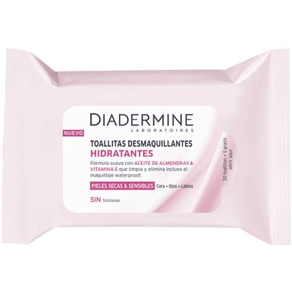 Diadermine Toalhitas Desmaquilhantes Hidratantes 25 Uni