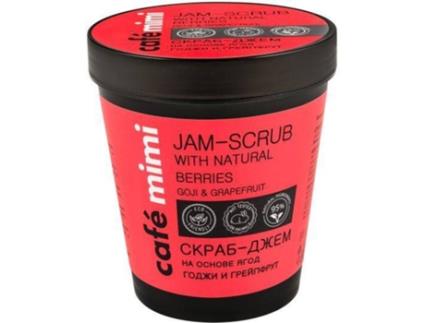 Cafe Mimi Jam-Scrub With Natural Berries Goji - Grapefruit 270Gr