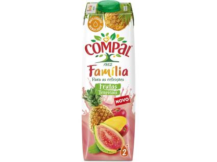 Nectar Compal Família Frutos Tropicais 1l